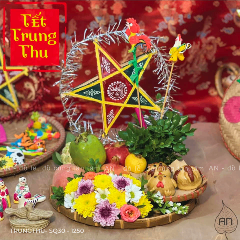 Mâm cúng Trung Thu - Mẫu 5