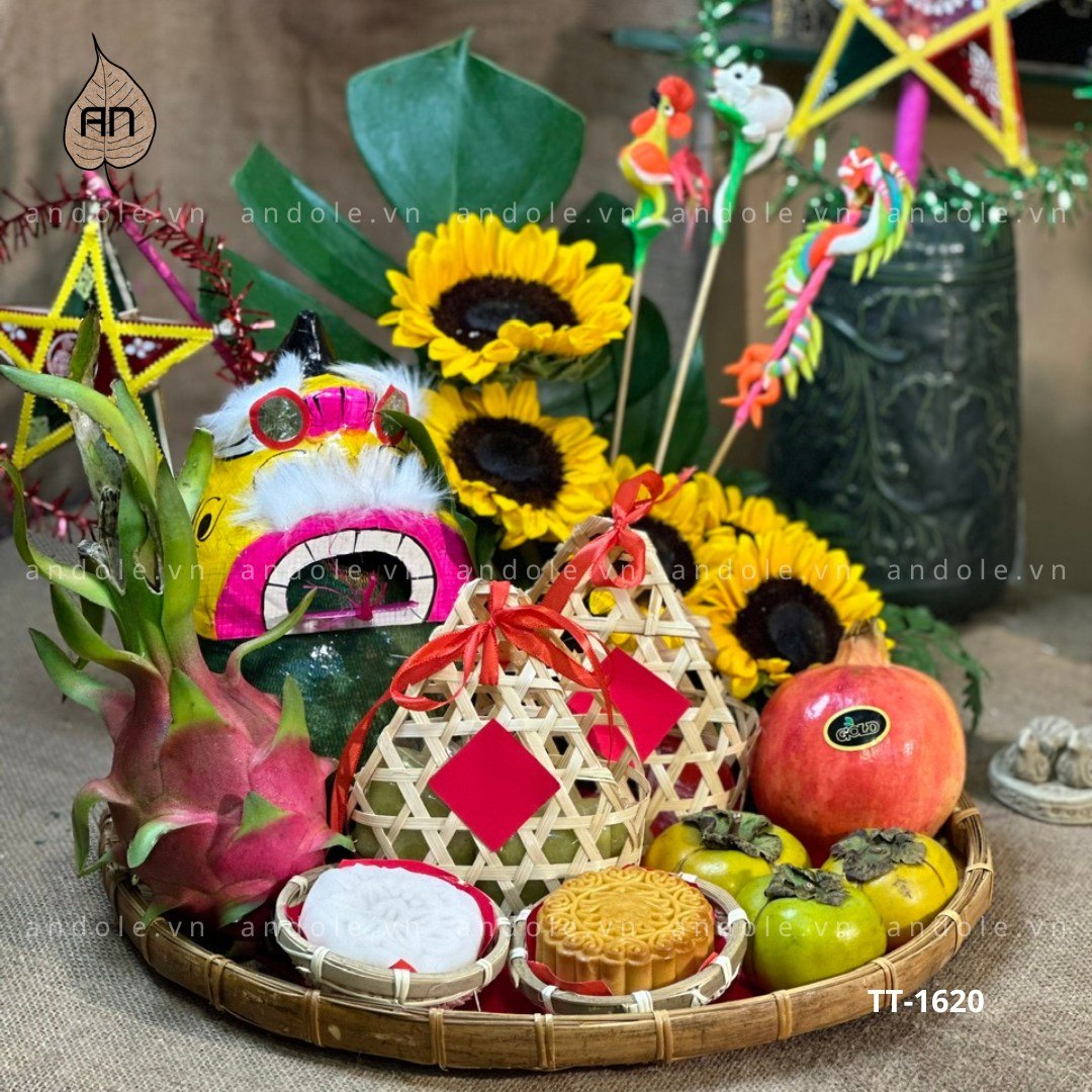 Mâm cúng Trung Thu - Mẫu 3