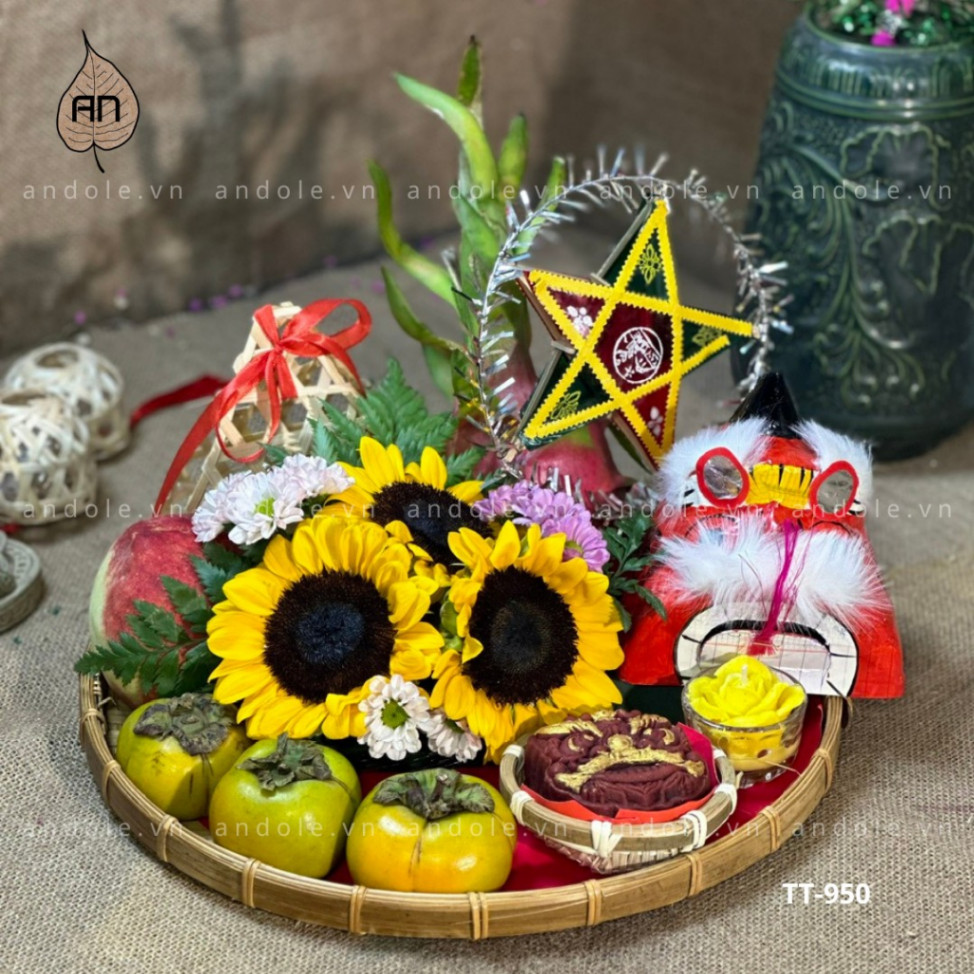 Mâm cúng Trung Thu - Mẫu 2