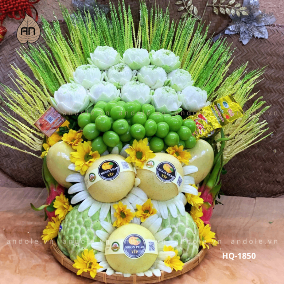 Mẹt Hoa Quả Size 30cm - Mẫu 105