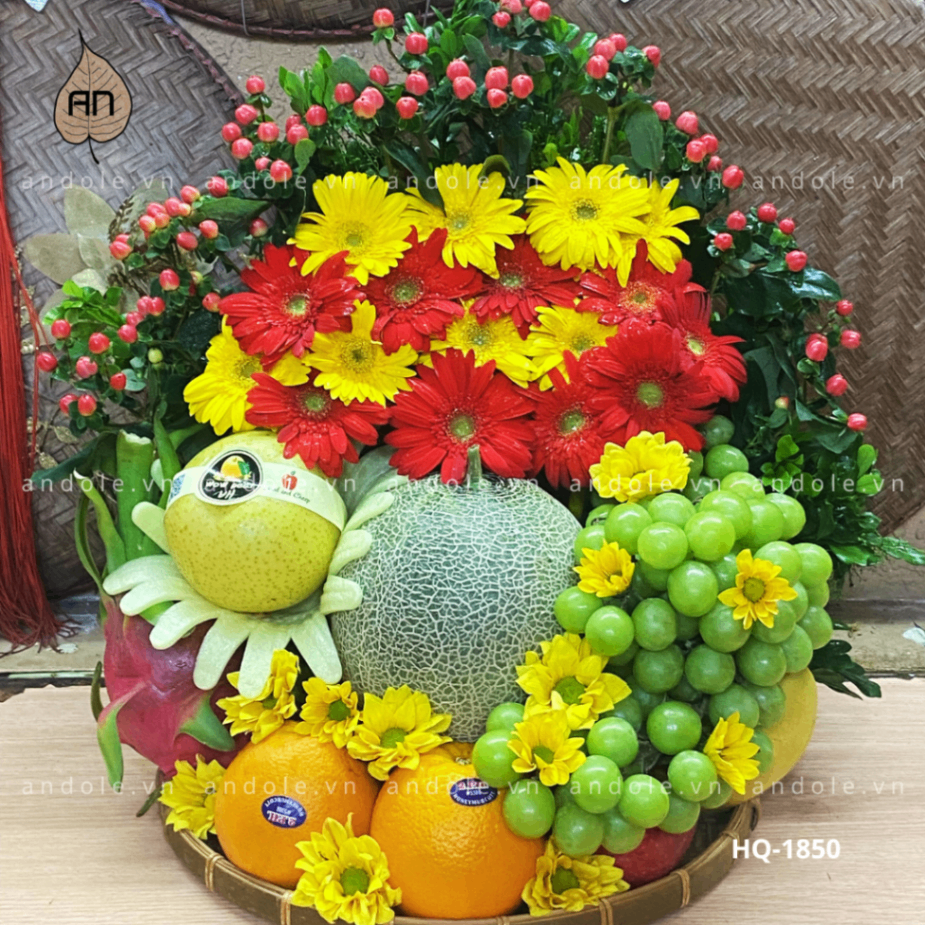 Mâm Hoa Quả Size 35cm - Mẫu 73