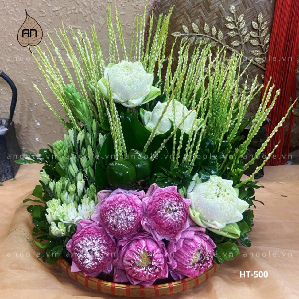 Mẹt Hoa Trầu Size 25cm Mẫu 70