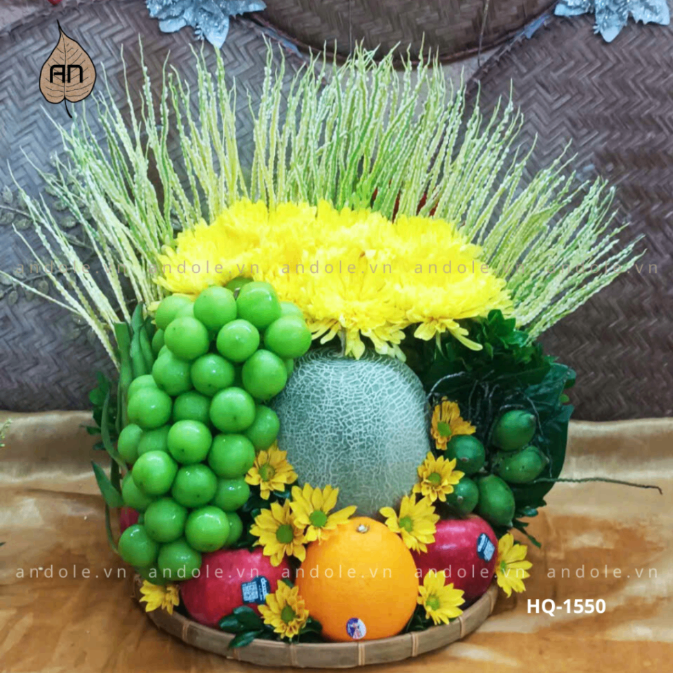 Mẹt Hoa Quả Size 30cm - Mẫu 101