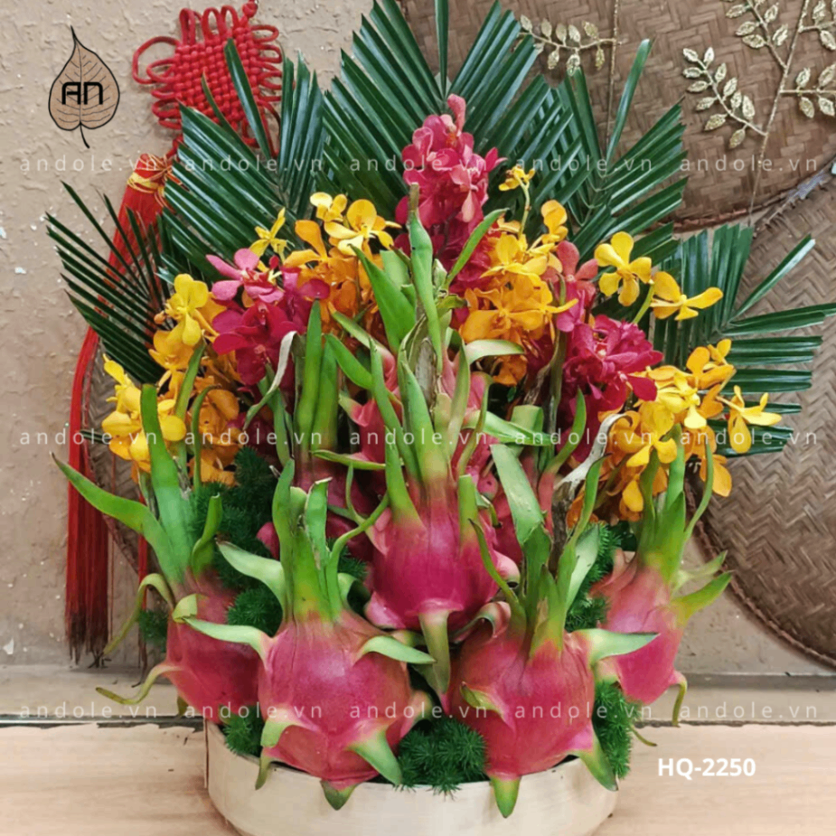 Mâm Hoa Quả Size 35cm - Mẫu 66