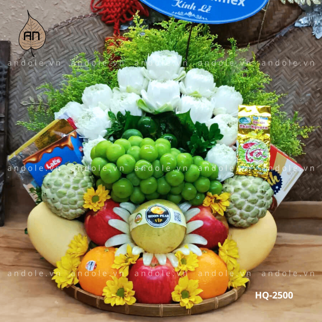 Mâm Hoa Quả Size 40cm - Mẫu 53