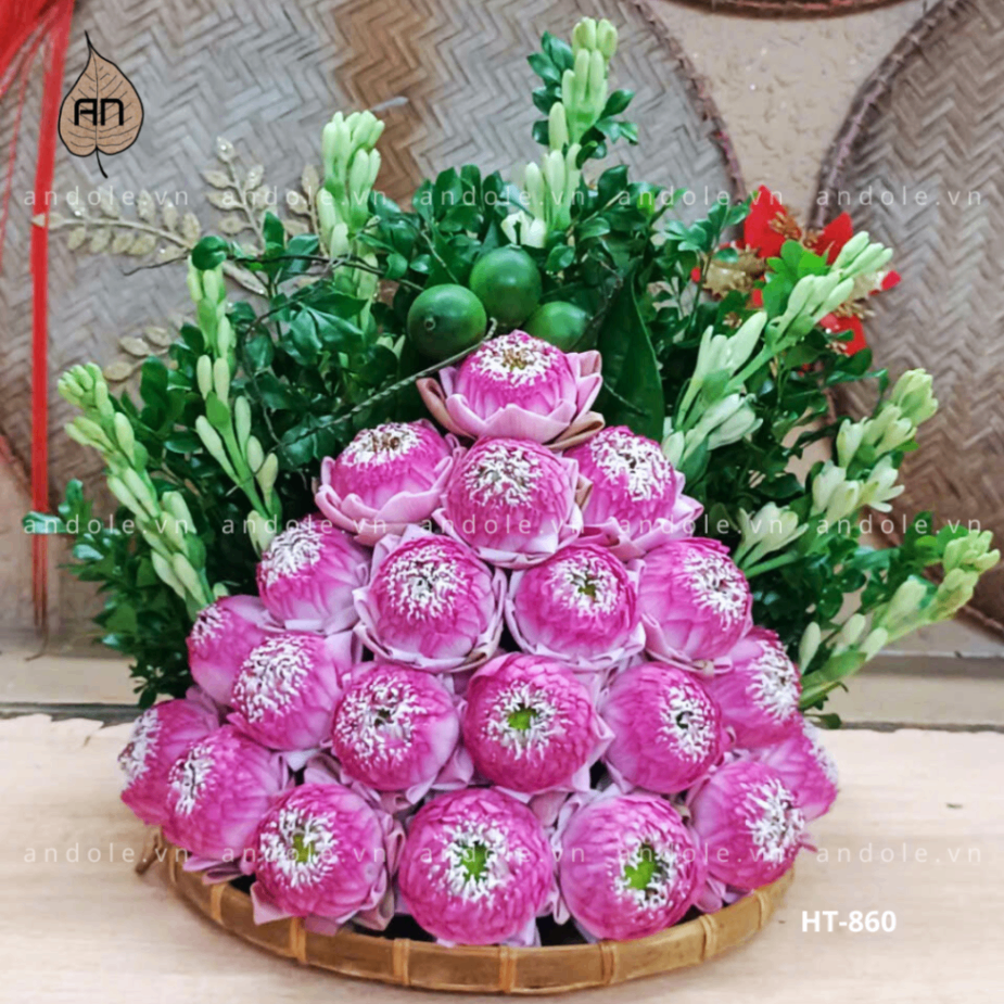 Mẹt Hoa Trầu Size 30cm Mẫu 23