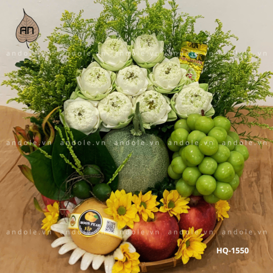 Mẹt Hoa Quả Size 30cm - Mẫu 92