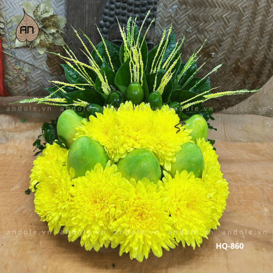 Mẹt Hoa Quả Size 30cm - Mẫu 88