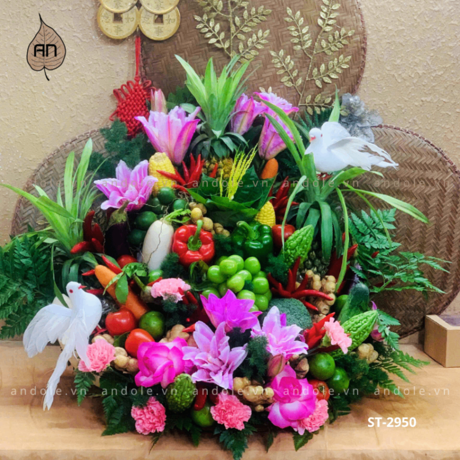 Mâm Cúng Sơn Trang - Mãu 3
