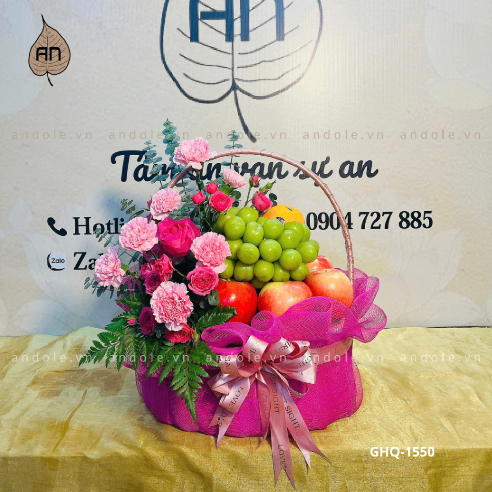 Giỏ Hoa Quả Mẫu 60