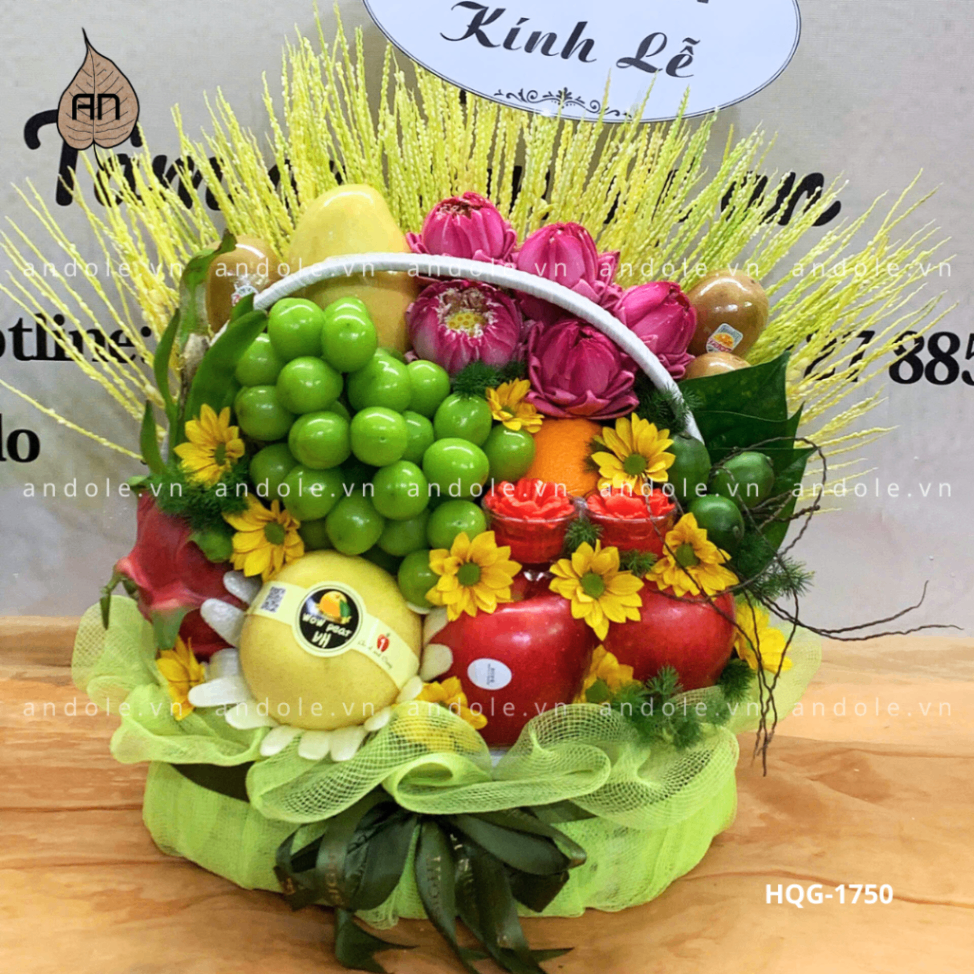 Giỏ Hoa Quả Mẫu 49