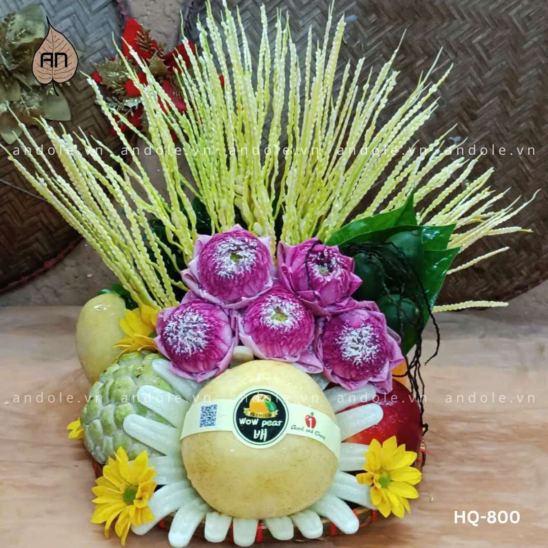 Mẹt Hoa Quả Size 25cm - Mẫu 149