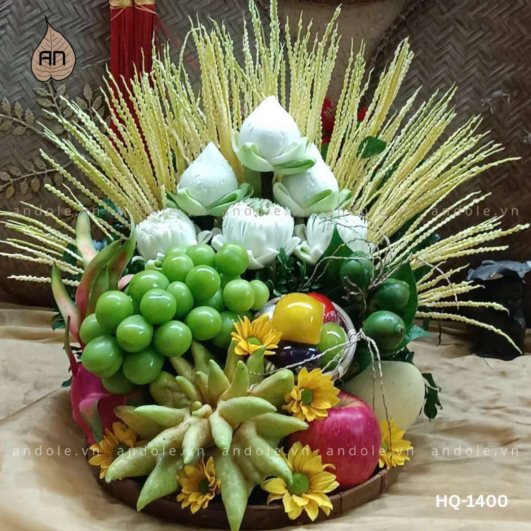 Mẹt Hoa Quả Size 30cm - Mẫu 130