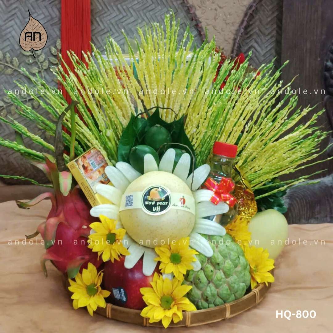Mẹt Hoa Quả Size 30cm - Mẫu 109