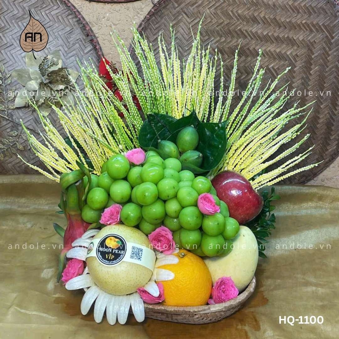 Mẹt Hoa Quả Size 25cm - Mẫu 150