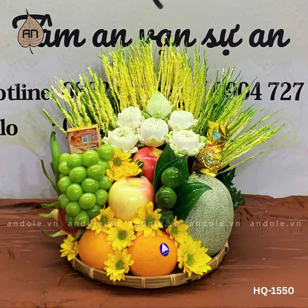 Mẹt Hoa Quả Size 30cm - Mẫu 112