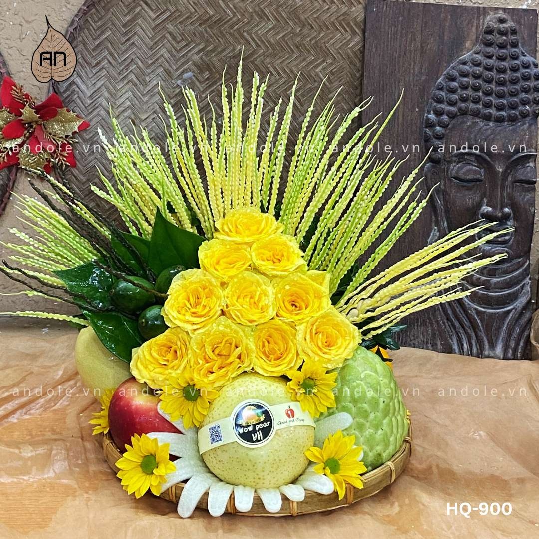 Mẹt Hoa Quả Size 30cm - Mẫu 111
