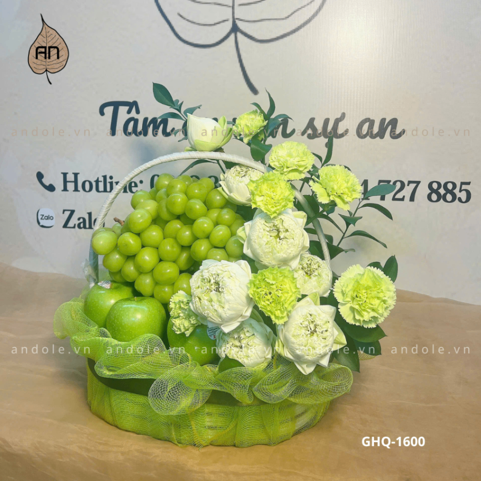 Giỏ Hoa Quả Mẫu 66