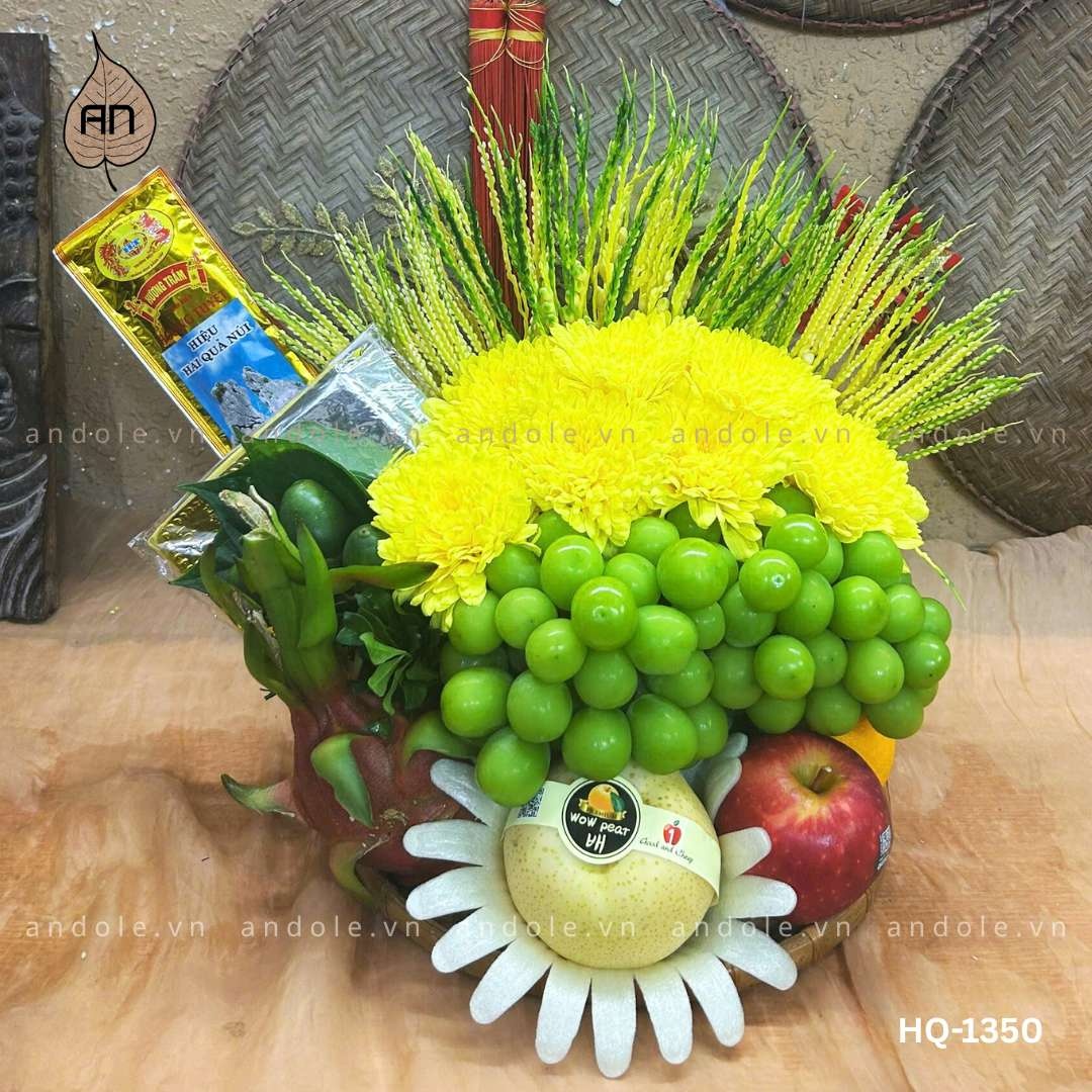 Mẹt Hoa Quả Size 30cm - Mẫu 126