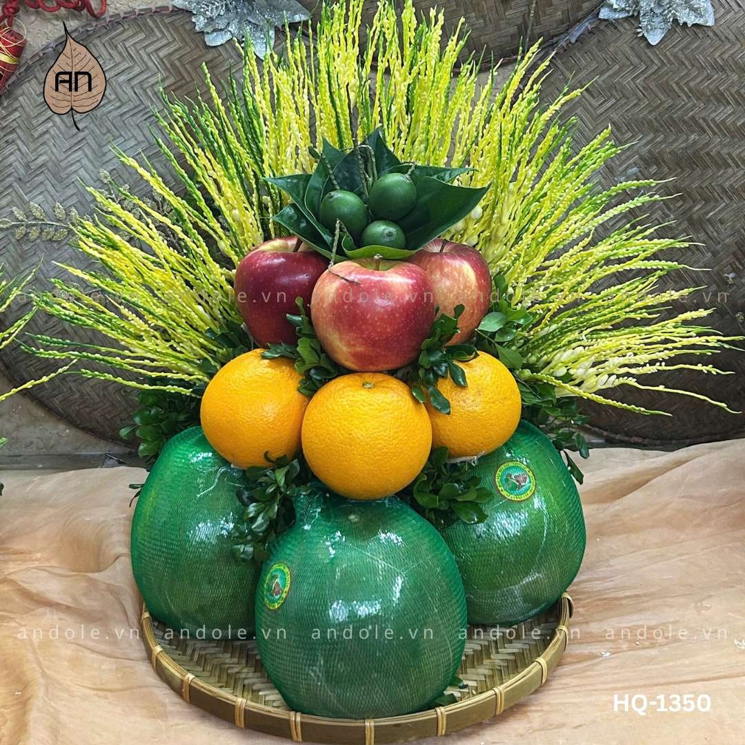 Mẹt Hoa Quả Size 30cm - Mẫu 123
