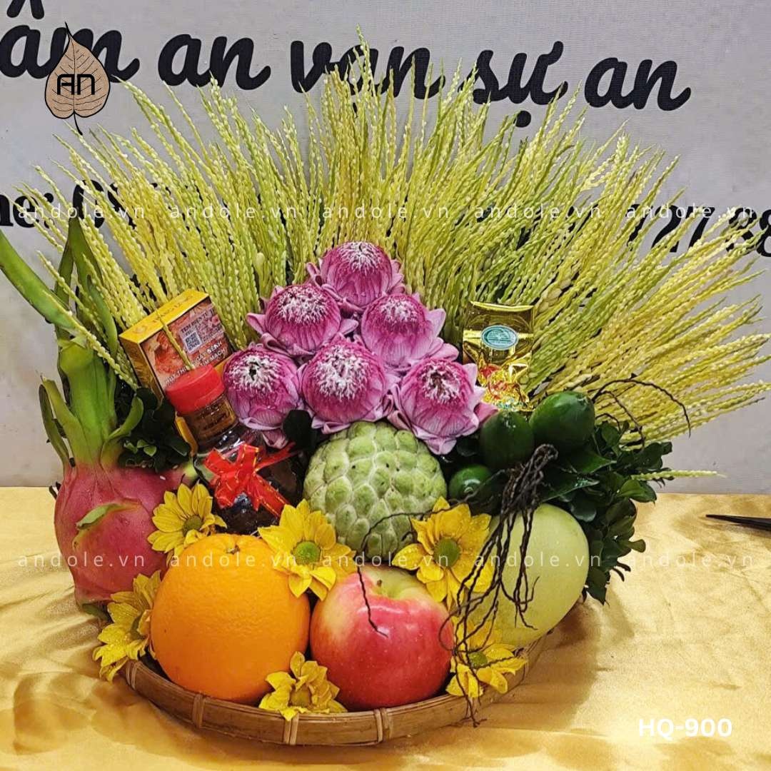 Mẹt Hoa Quả Size 30cm - Mẫu 108