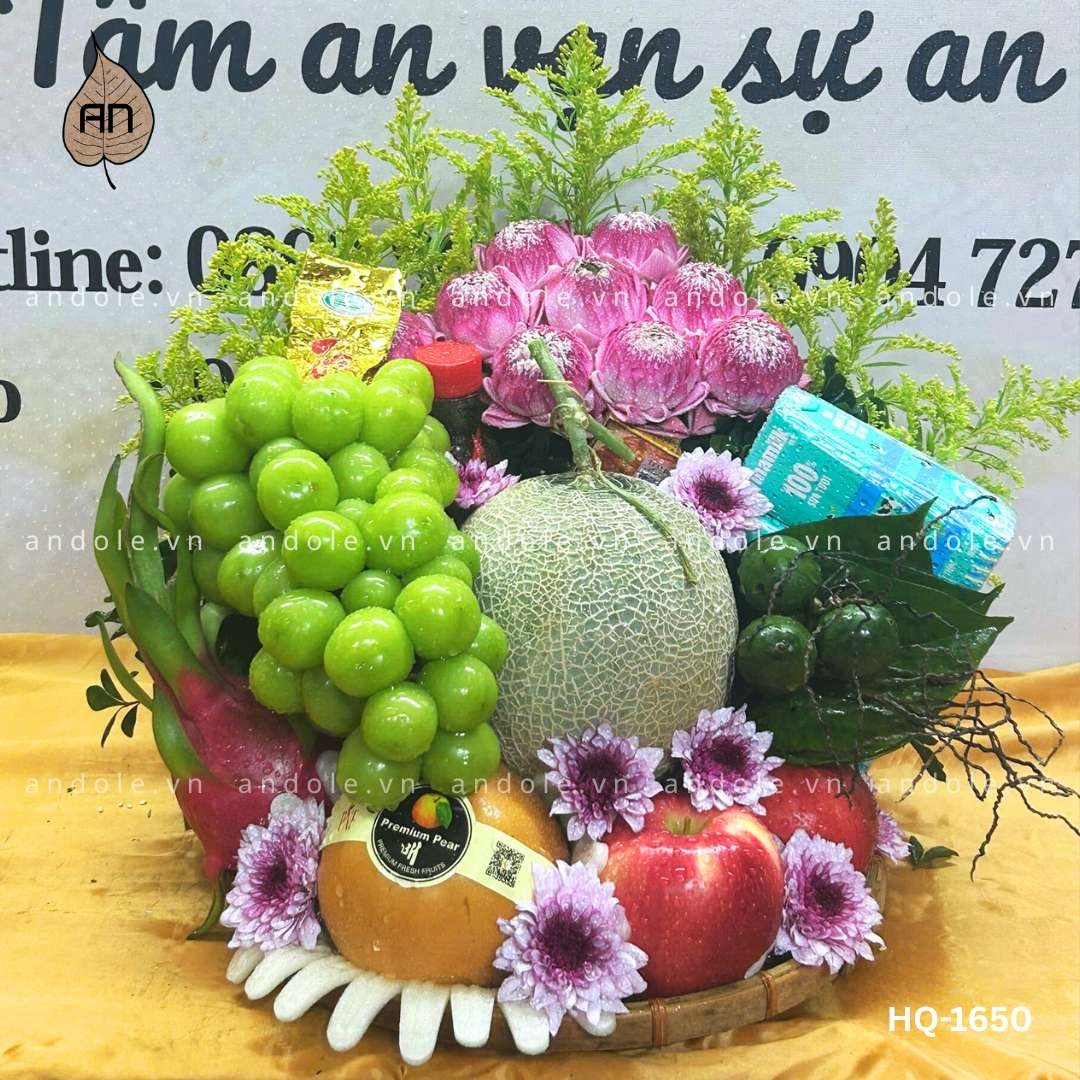 Mẹt Hoa Quả Size 30cm - Mẫu 106