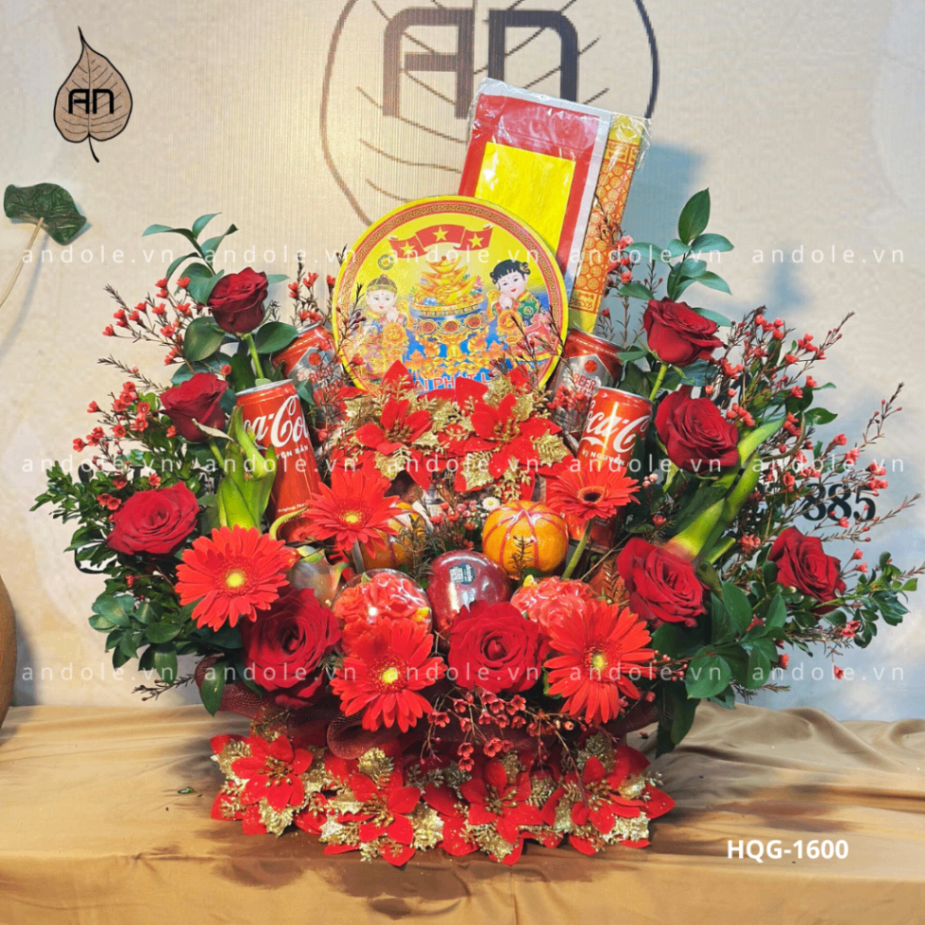 Giỏ Hoa Quả Mẫu 56