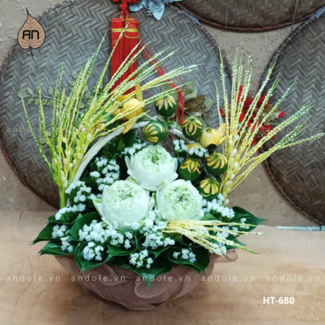 Giỏ Hoa Quả Mẫu 44