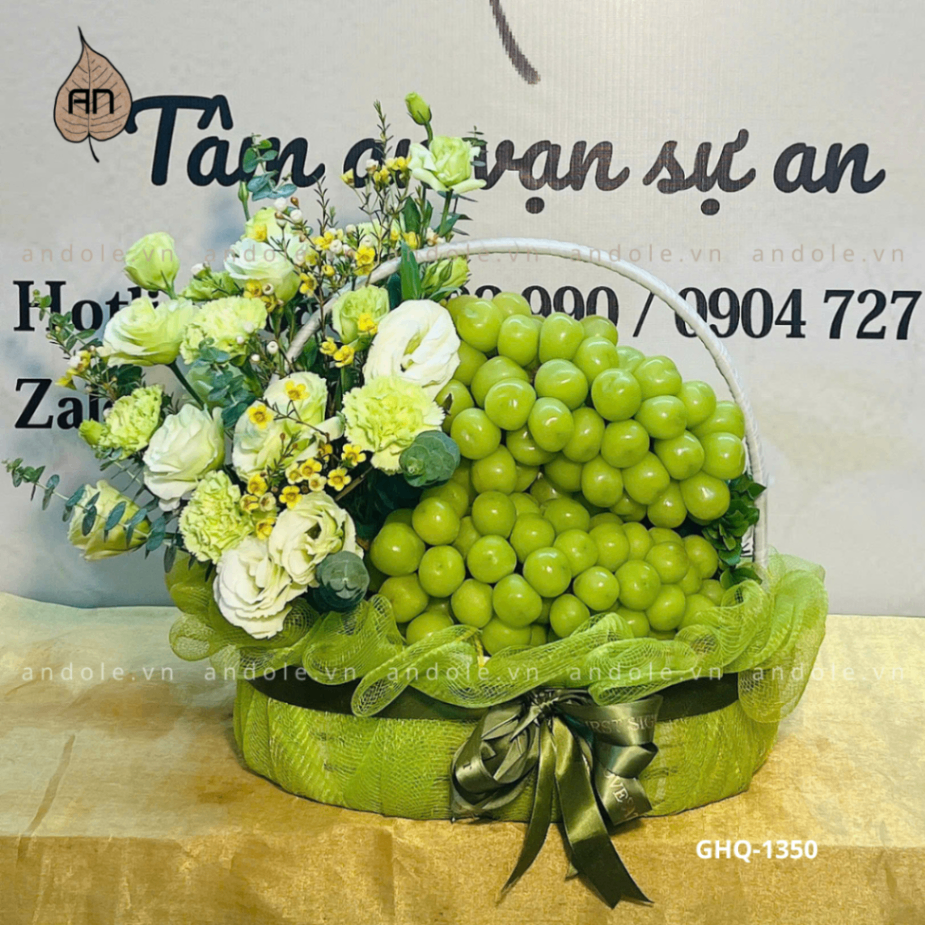 Giỏ Hoa Quả Mẫu 63