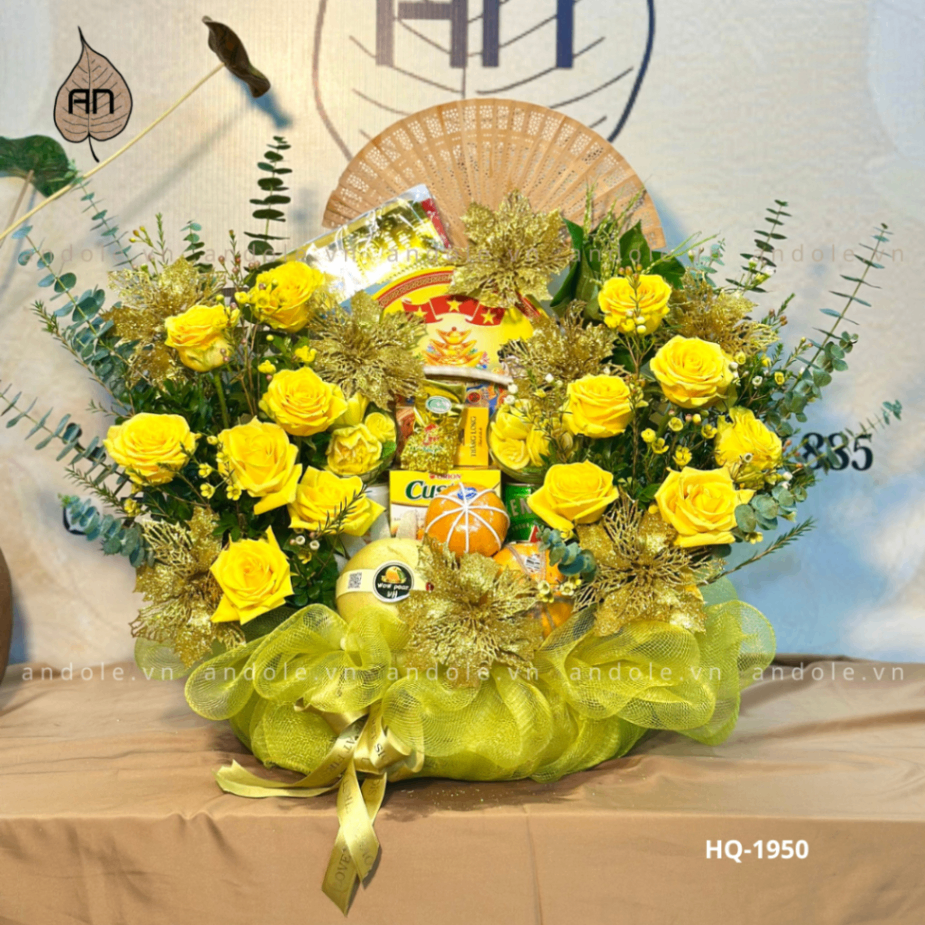 Giỏ Hoa Quả Mẫu 52