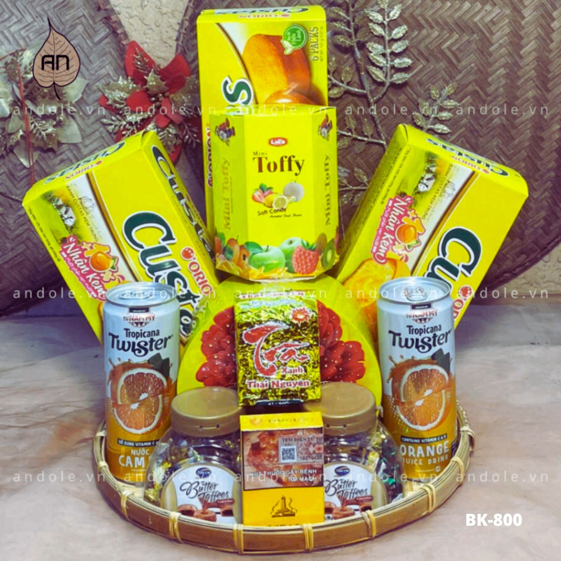 Mâm Bánh kẹo - Mẫu 25