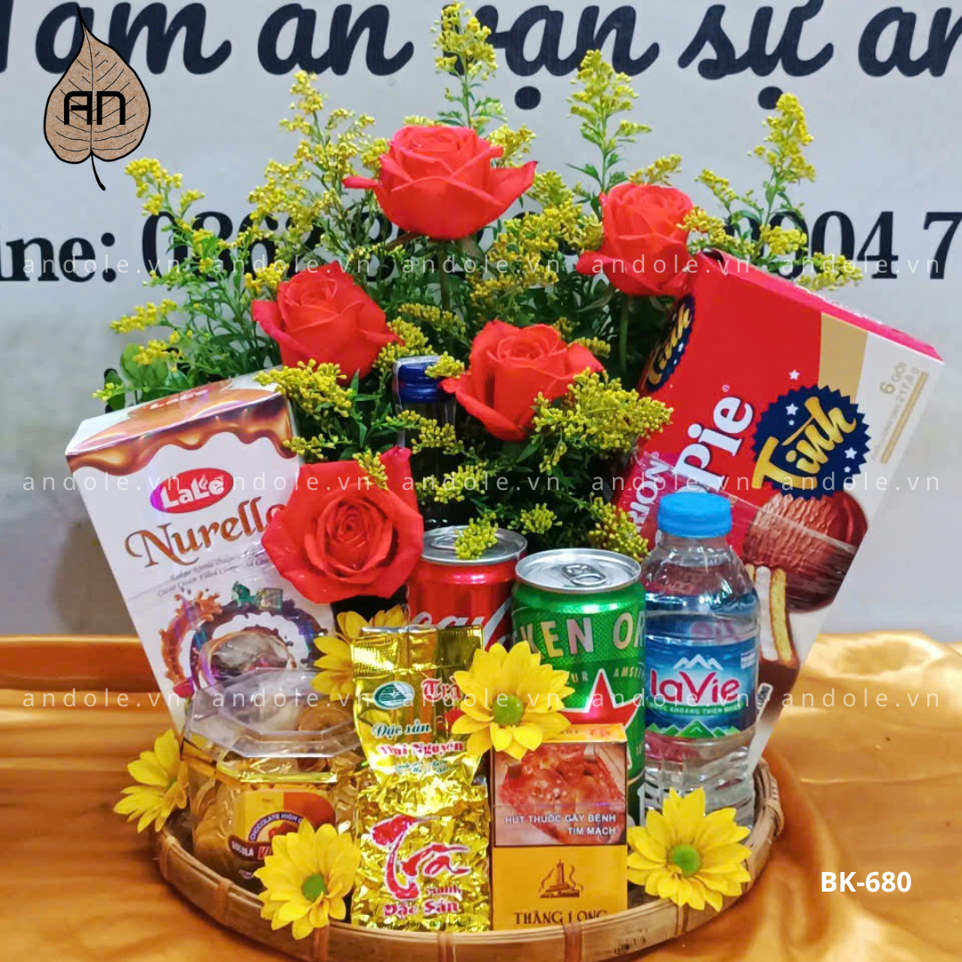 Mâm Bánh kẹo - Mẫu 32