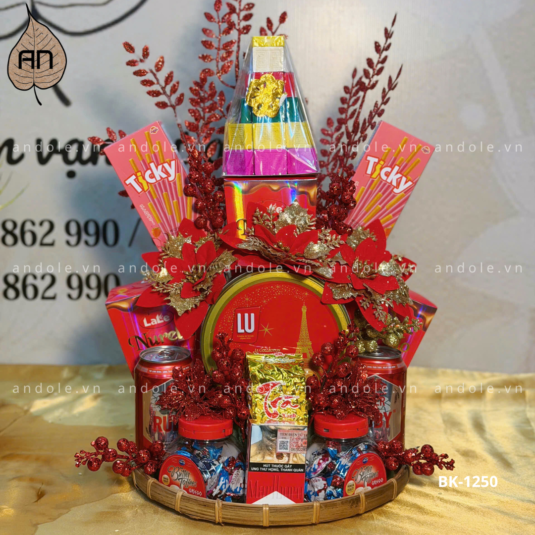 Mâm Bánh kẹo - Mẫu 34