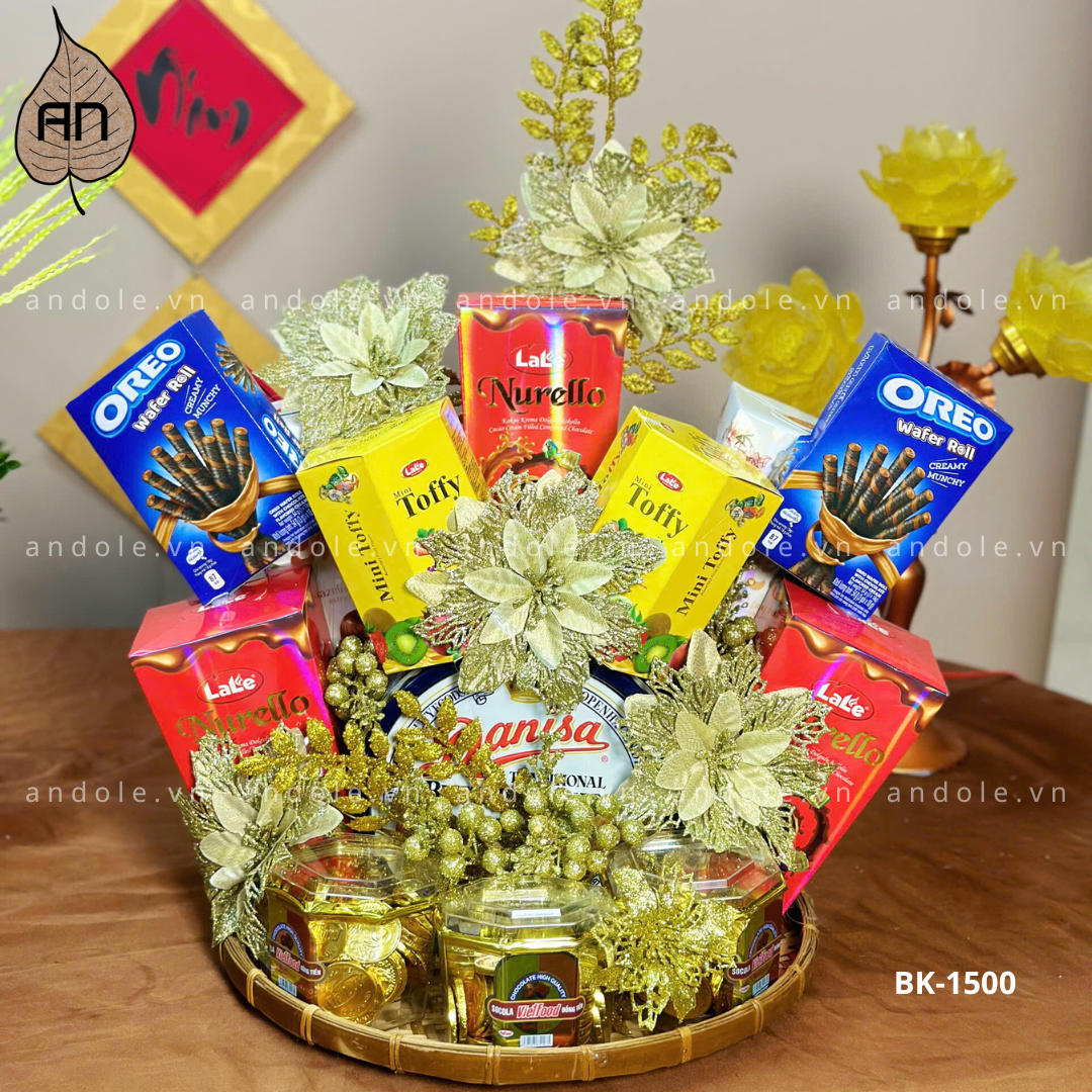 Mâm Bánh kẹo - Mẫu 37