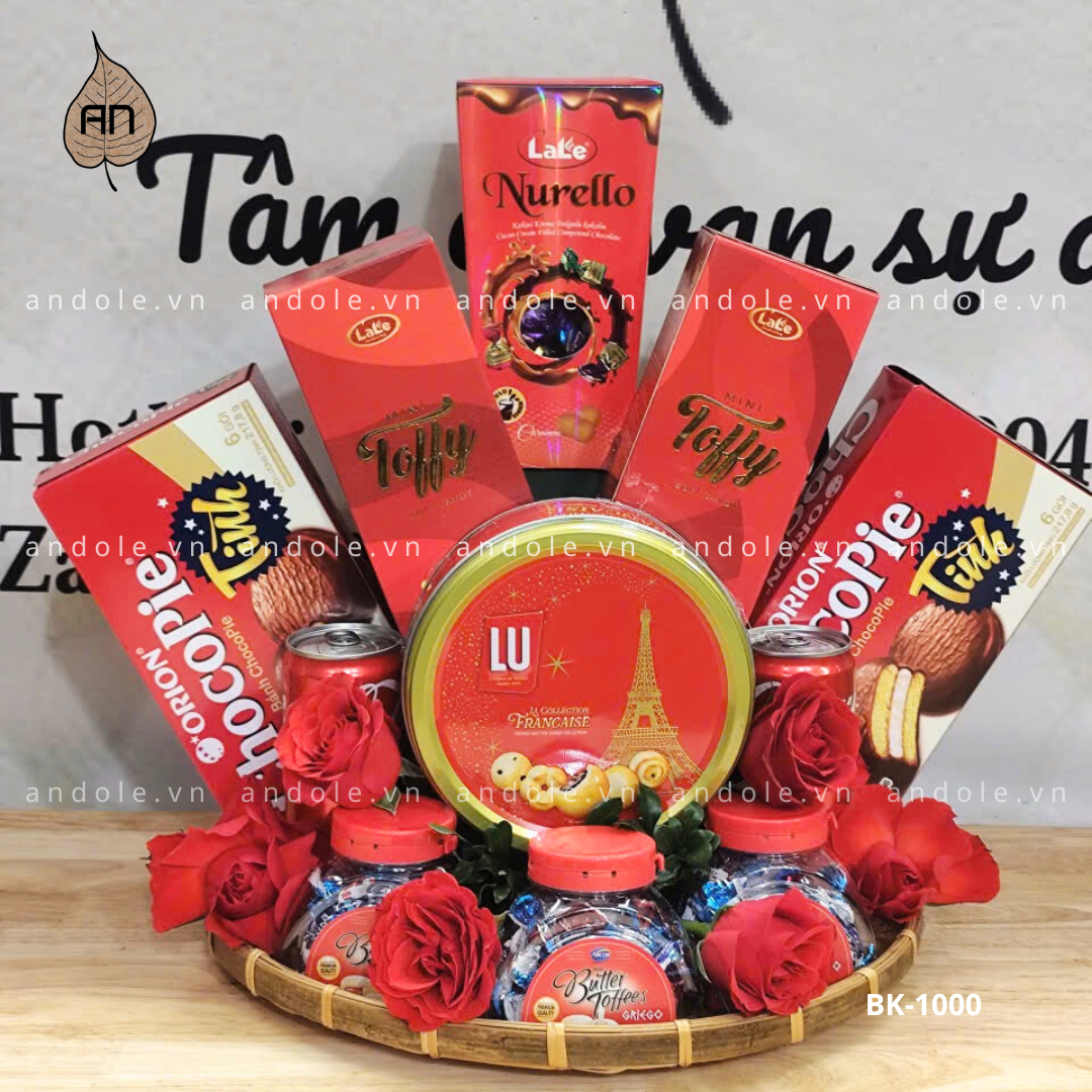 Mâm Bánh kẹo - Mẫu 40