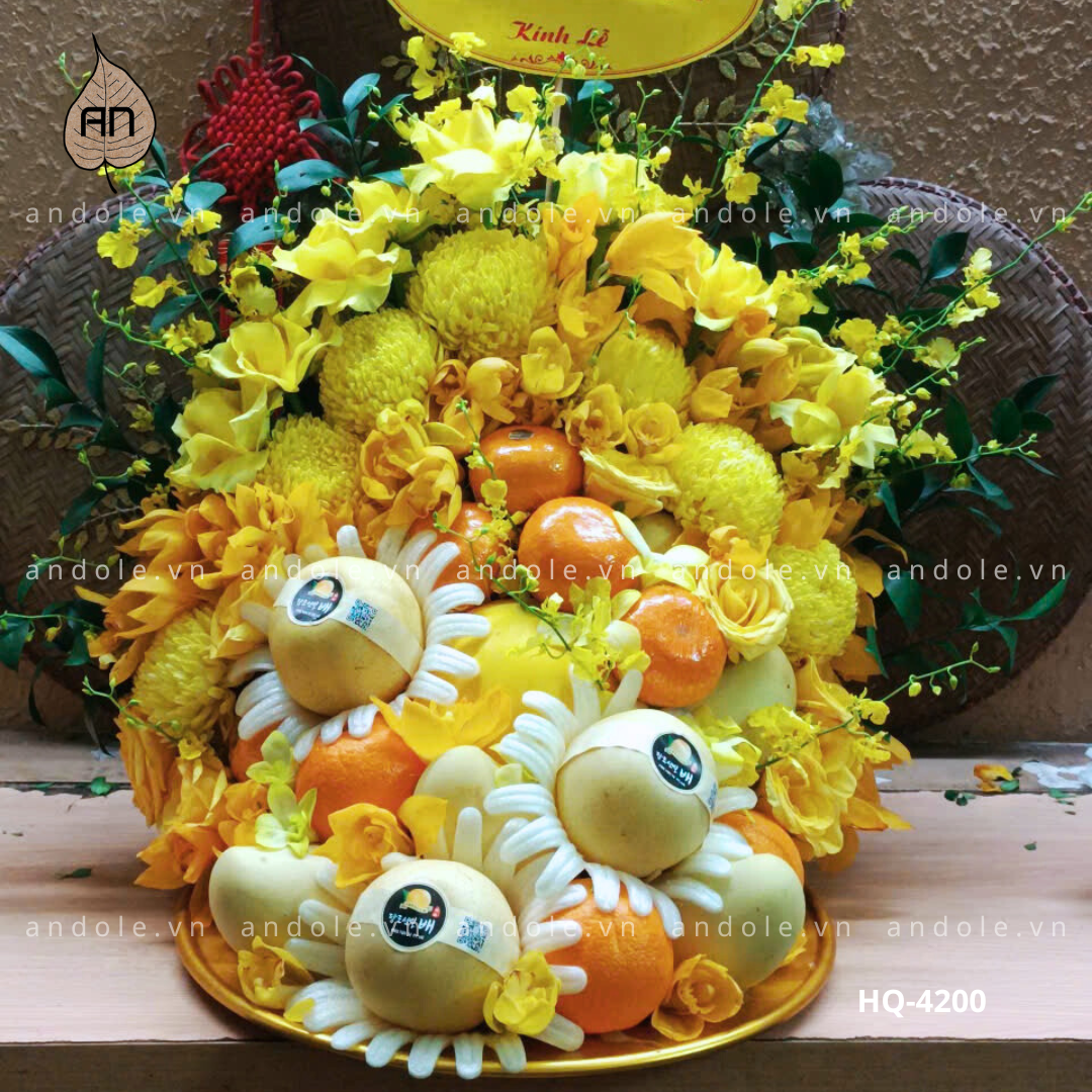 Mẹt Hoa Quả Size 45cm - Mẫu 13