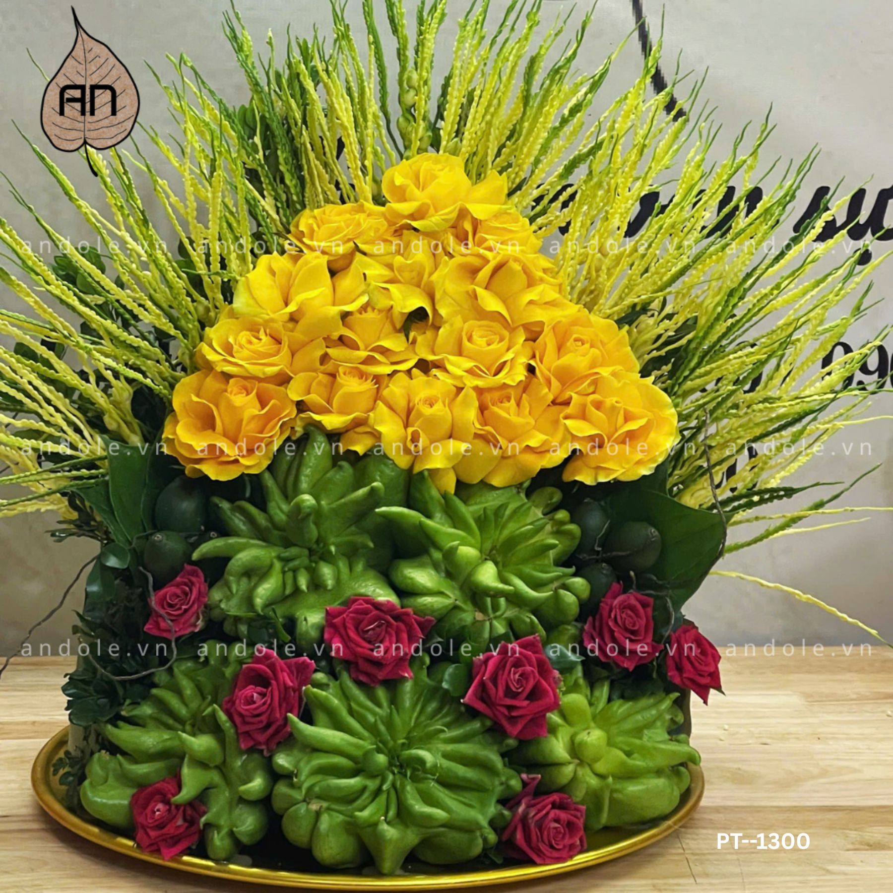 Mẹt 7 Phật Thủ Size 35cm - Mẫu 19