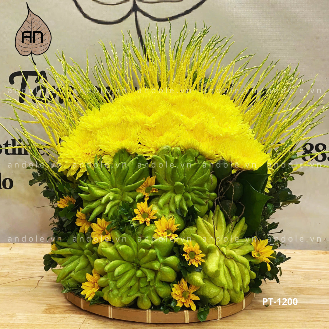 Mẹt 7 Phật Thủ Size 35cm - Mẫu 20