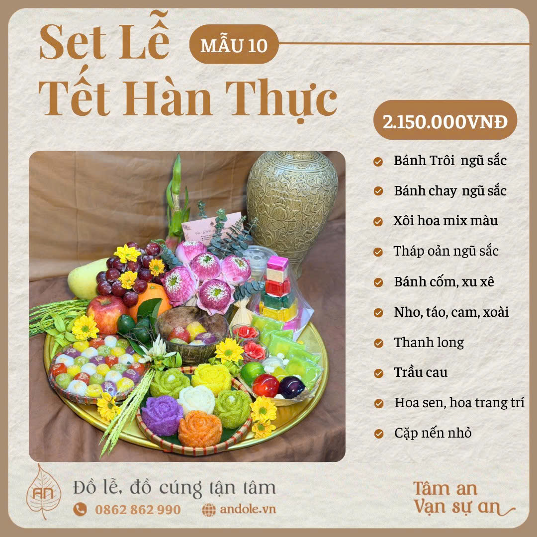 SET Tết Hàn Thực - Mẫu 10