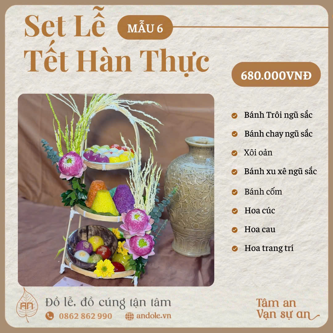 SET Tết Hàn Thực - Mẫu 6