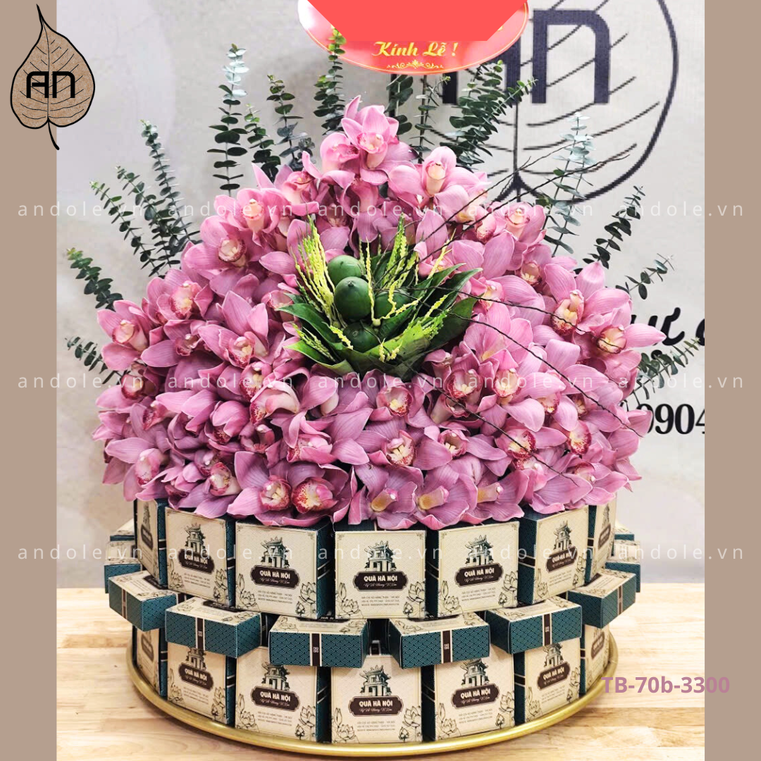 Tháp bánh cốm Quà Hà Nội - Mẫu 20