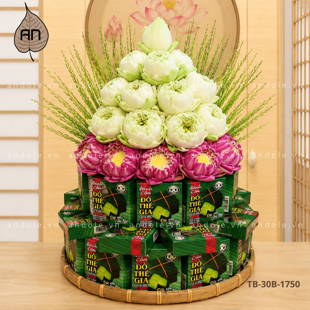 Tháp bánh cốm Quà Hà Nội - Mẫu 27