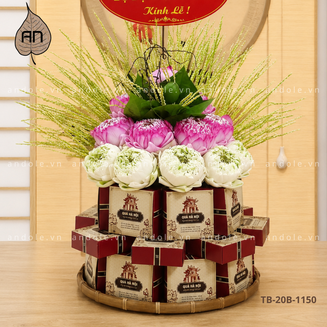 Tháp bánh cốm Quà Hà Nội - Mẫu 29