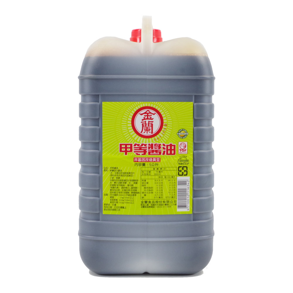  J149 Nước tương 5 lít 金蘭甲等醬油 5000ml 