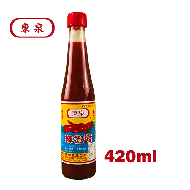  J505 Tương ớt-東泉辣椒醬 420ml (chai lớn) 