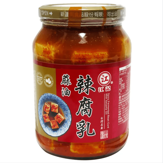 J632 Chao dầu mè cay 江記 麻油辣腐乳 320g