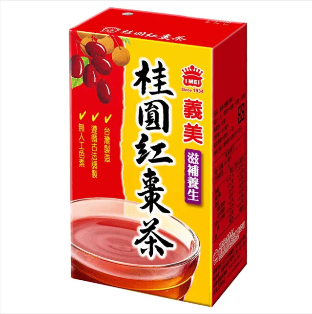 J783 Trà táo đỏ 義美 桂圓紅棗茶 250ml