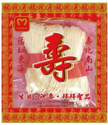  J131 Mì chỉ chữ Thọ 宏廣 壽麵 80g 