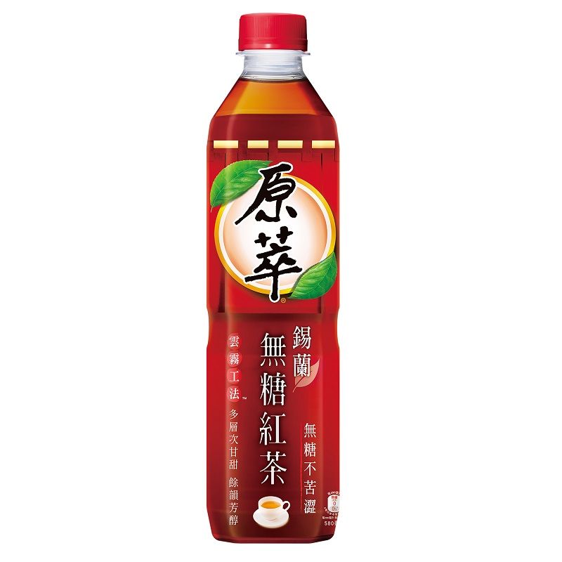  J777 Hồng trà Nhật bản không đường 原萃 錫蘭紅茶(無糖) 580ml 