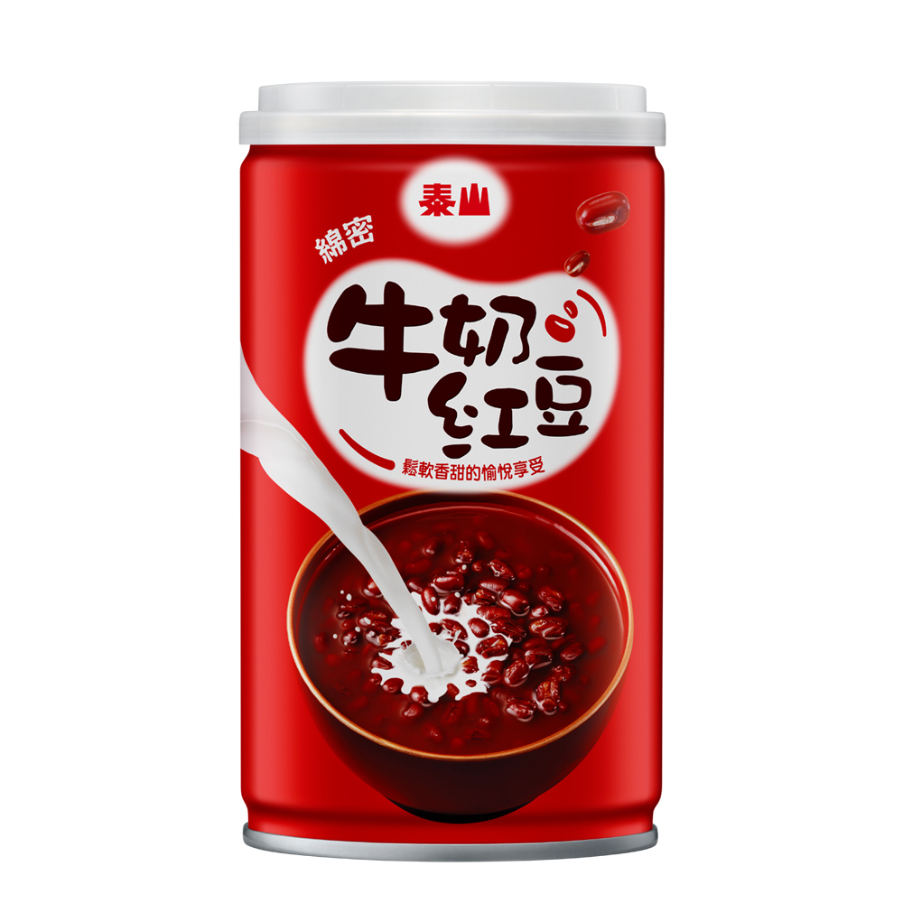  B568 Chè sữa đậu đỏ 泰山 牛奶紅豆 330g 